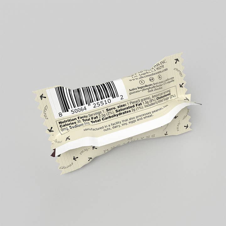 Alice Mushrooms - Wholesale Chocolate Bar - Brainstorm Singles — mushroom chocolates for focus