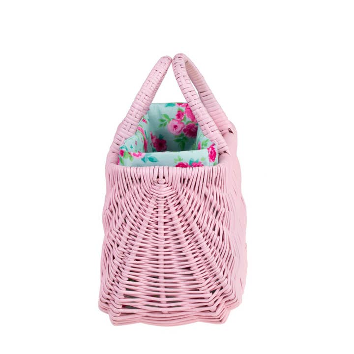 The Wicker Stories - Wholesale Basket - Kids & Baby - Painted Wicker Bag, Rectangular Basket Bag, Accessories9