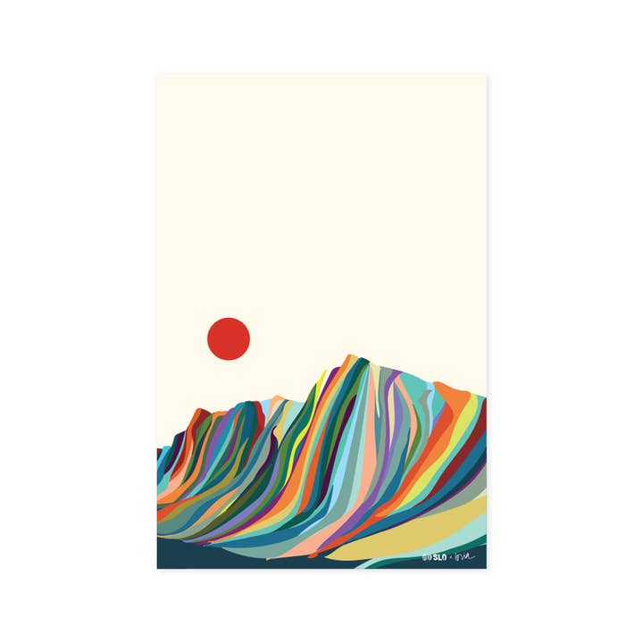 Minimal Medicine Bow Print // Portrait for wholesale by Hammock Fine Art