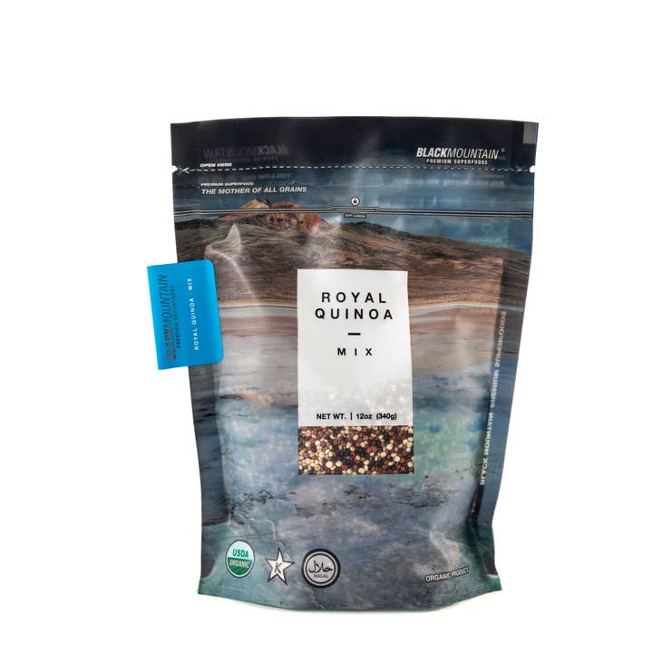 BlackMountain Premium SuperFoods, Quinoa BIO ROYAL Mix pour la vente par Black Mountain Premium Superfoods