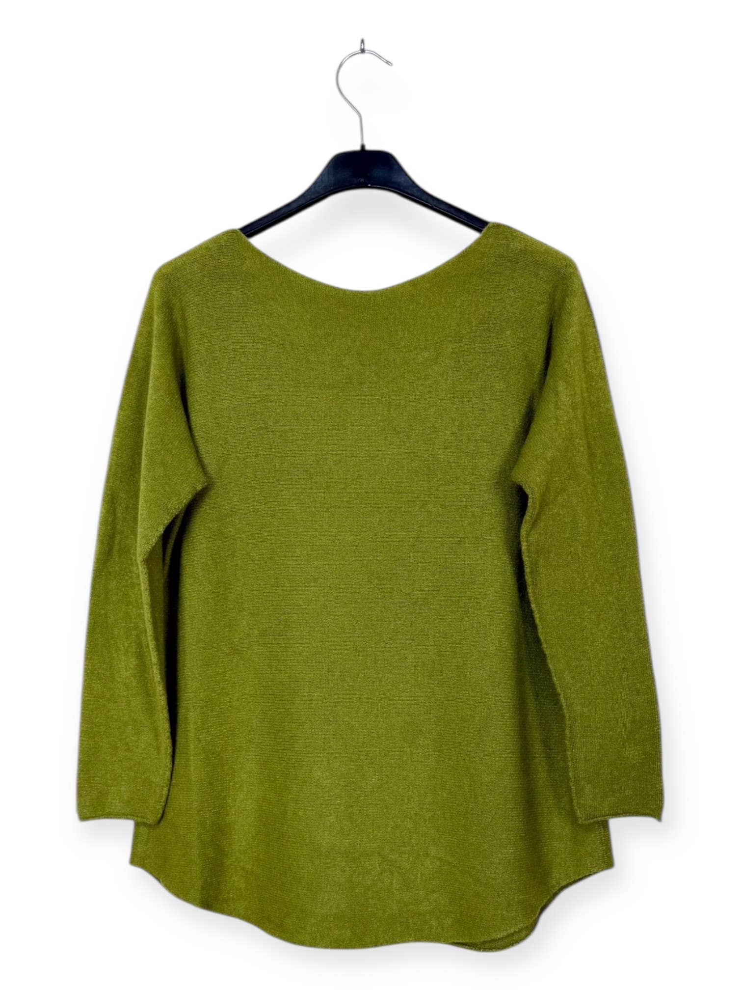 Lucky Nana - Wholesale Knit Sweater - Women's - AH 3167 - V-Neck Sweater with Bichette Flocking3