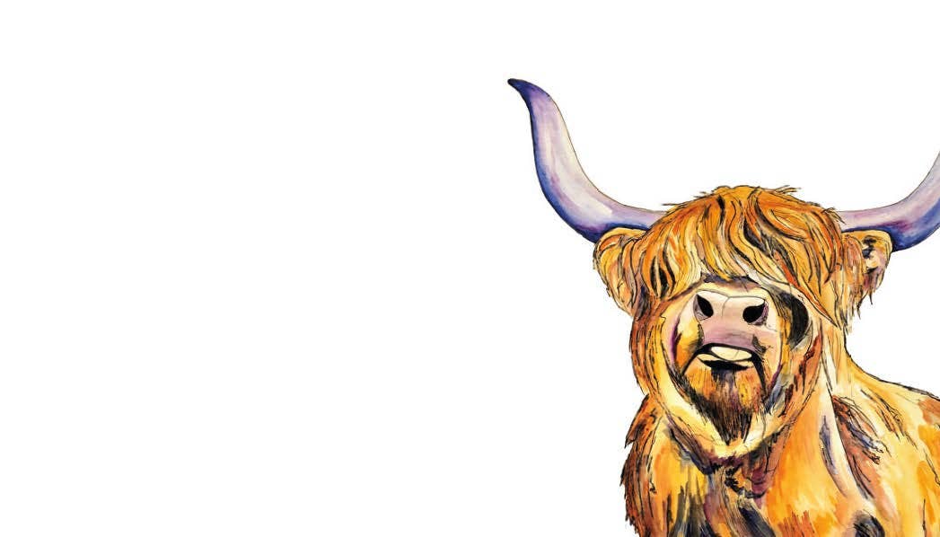 Forever Caroline LLC - Vente Assortiments de papeterie/cartes - Cartes Miniatures Vache Highland | Lot de 60 "Billets Doux"2