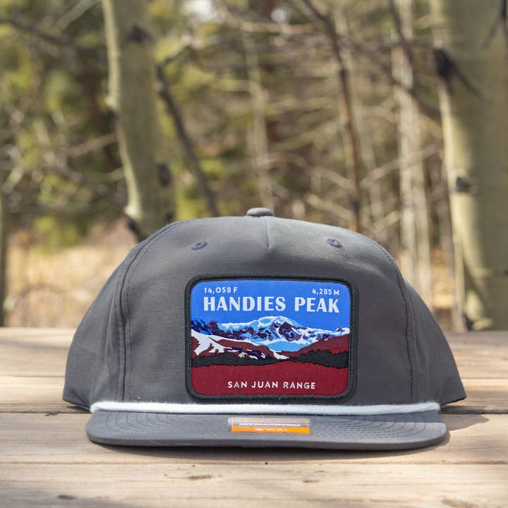Casquette à corde Handies Peak Colorado 14er pour la vente par Hinterland Outdoors