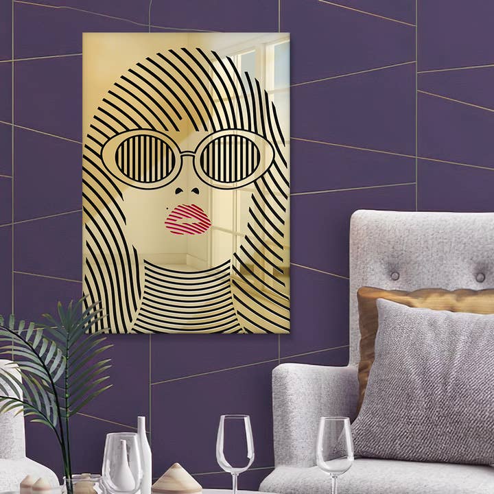 Pop Jet Set | Acrylic Art | Decorative Wall Mirror for wholesale by 4ArtWorks