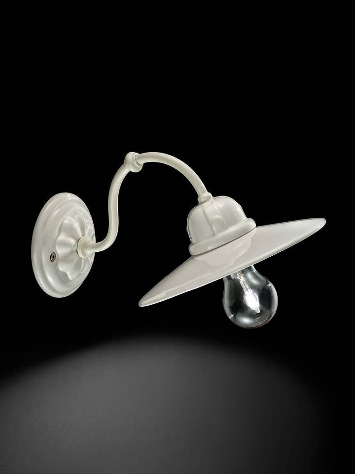 Lampe murale - Collection Retrò - B&W - C141 pour la vente par Ferroluce srl
