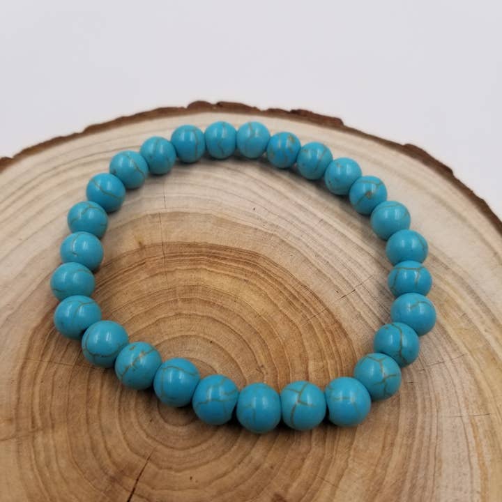 CHAKRA JEWELRY - Wholesale Beaded Bracelet - 8MM Energy Natural Stone Beads Yoga Bracelet