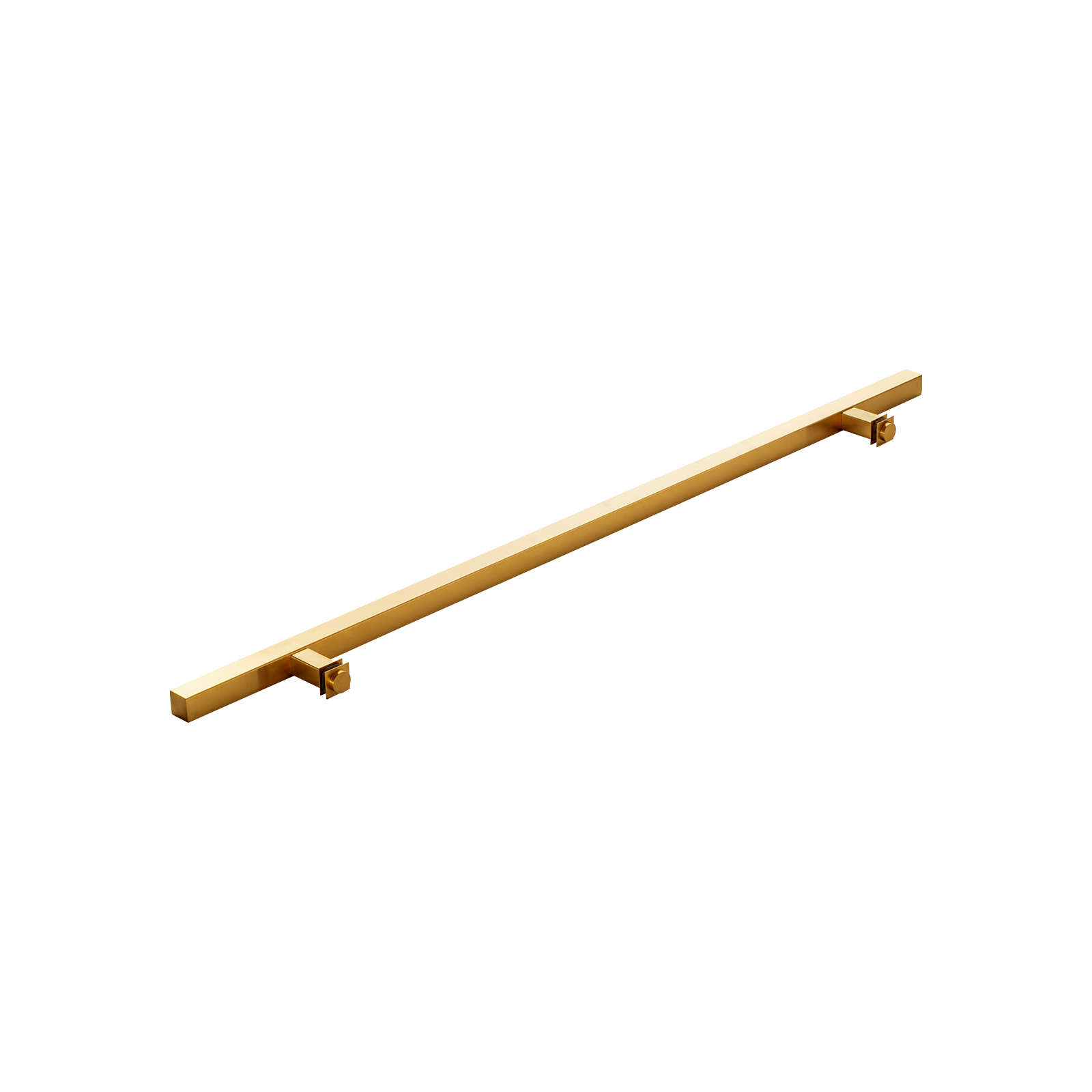 PRIMA DECORATIVE HARDWARE INC - Vendita all'ingrosso Manopola/pomello - Maniglia per Porta Quadrata 18" Lato Singolo Acciaio Oro1