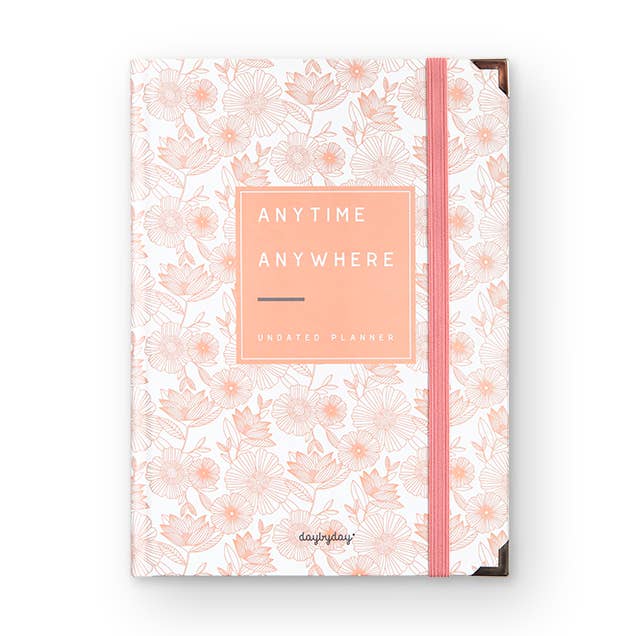 ANYTIME ANYWHERE - UNDATED PLANNER for wholesale by Edicare Editora, Lda.