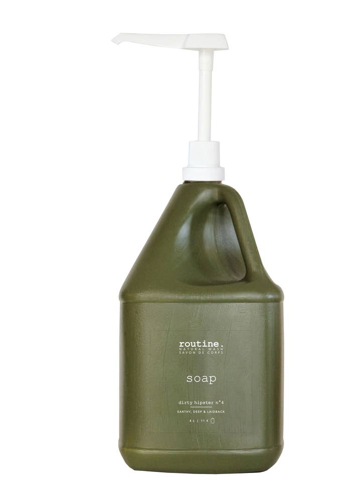 Dirty Hipster No.4 4L Hand & Body Wash REFILL for wholesale by Routine