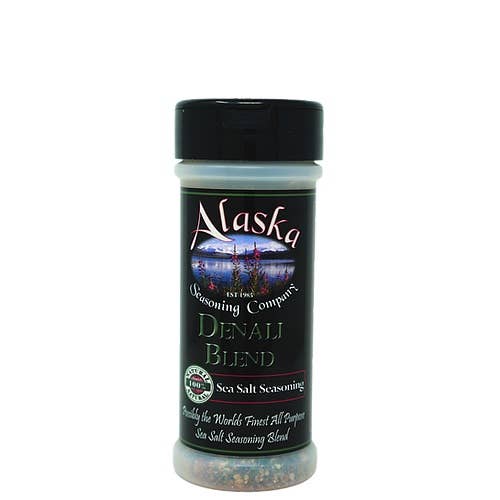Alaska Seasoning Company - Venta al por mayor Mezclas de especias - Condimento de sal marina Denali Blend