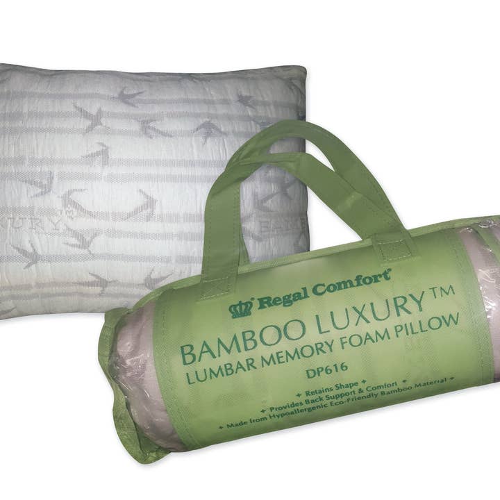 Duke Imports - Wholesale Travel Pillow - Lumbar Memory Foam Pillow1