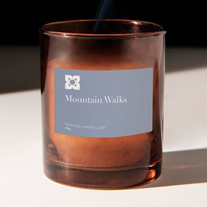 Geurkaars Mountain Walks voor wholesale door Amber&Horn