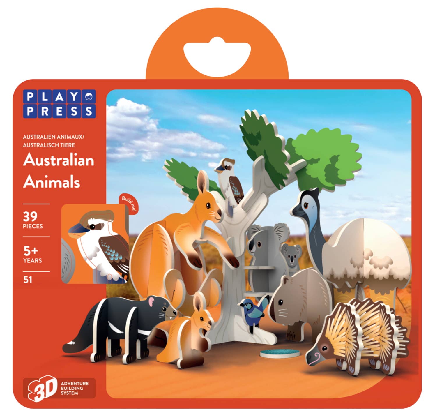 Science and Nature - Wholesale Toy set – Kids - Australian Animals Playset