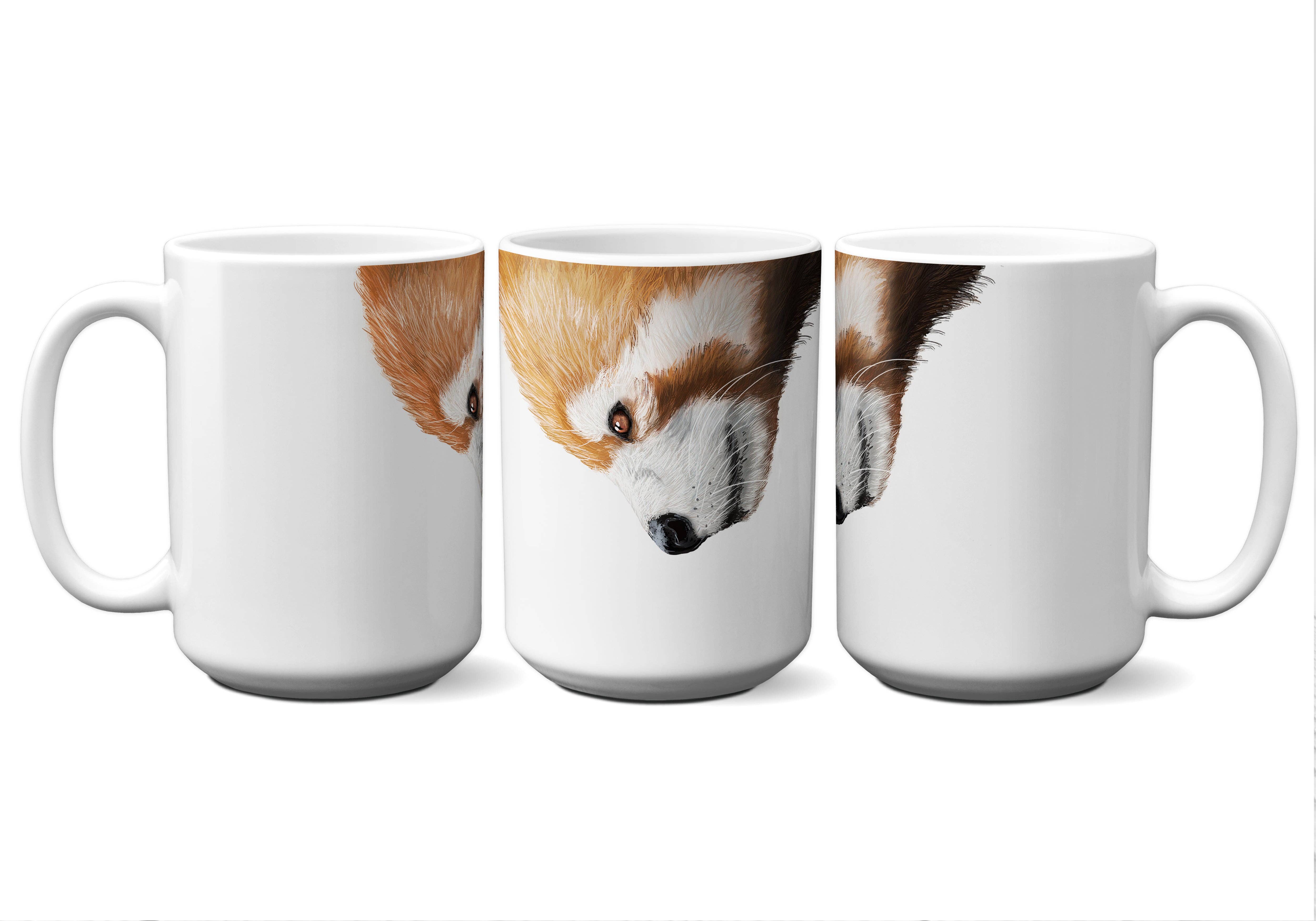 American Brand Studio – Großhandel Kaffeebecher – Roter Panda von Snout Mugs®1