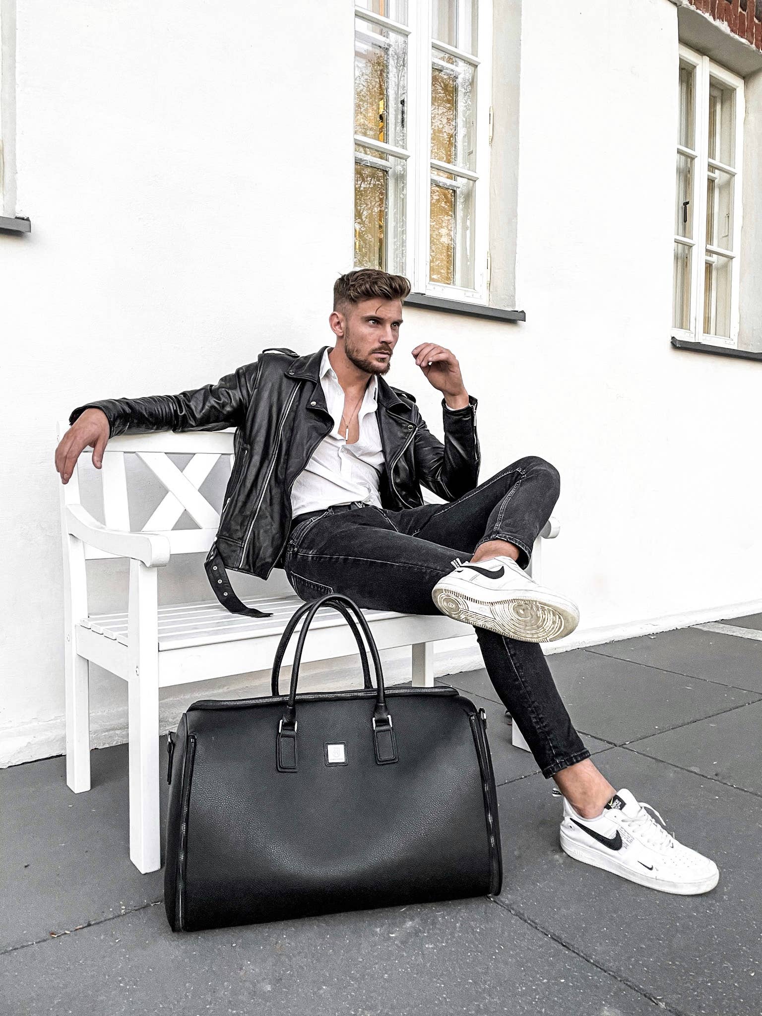 James Hawk - Vente Sac de voyage – homme - Sac weekender pour costume et chemises10