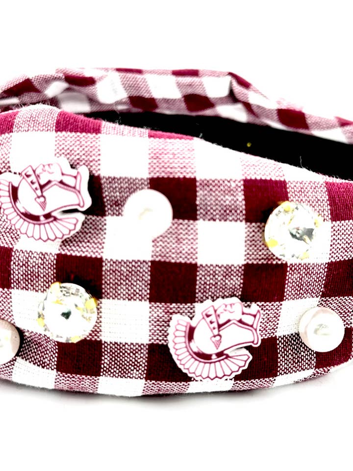 Trojans Headband for wholesale by Cora's Den