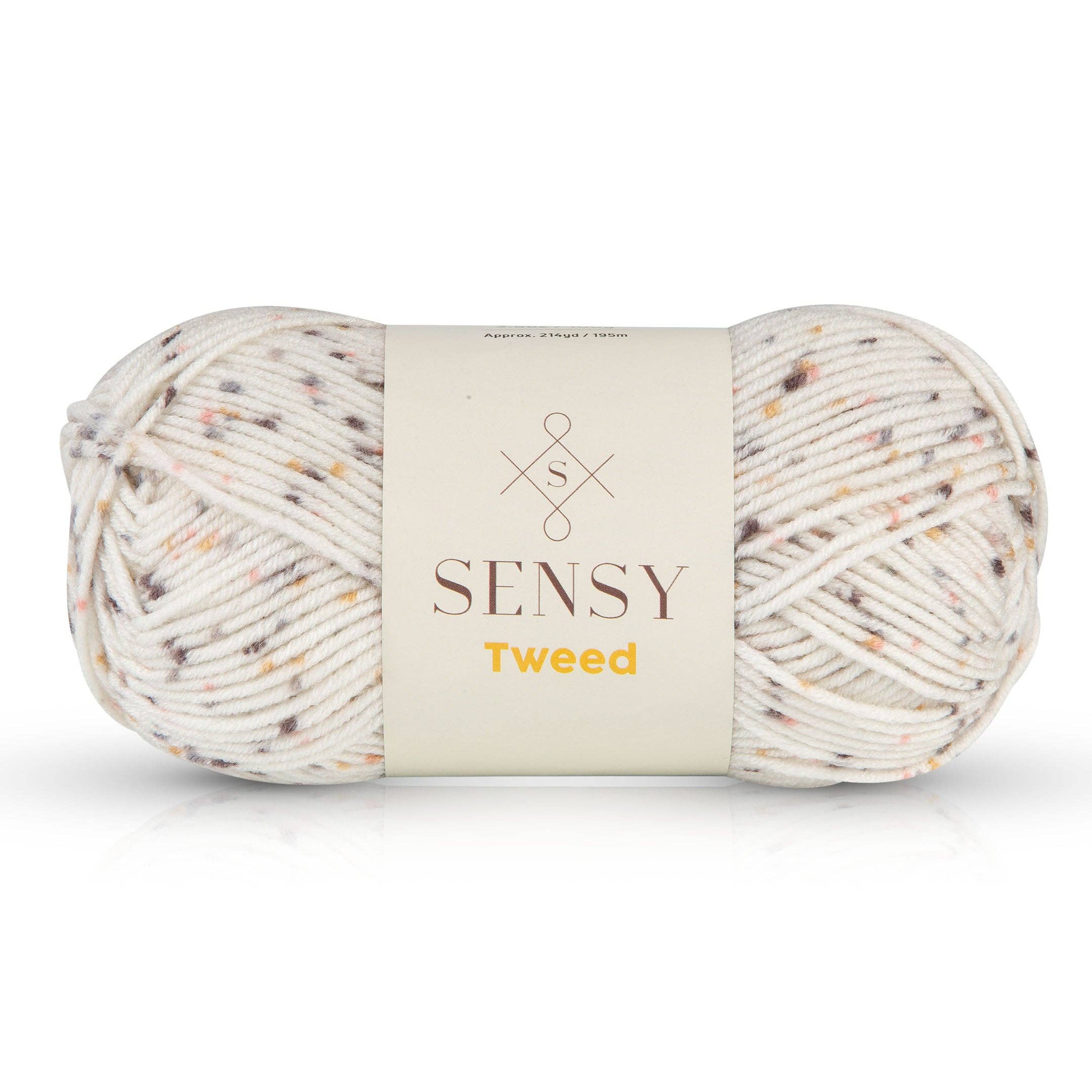 Sensy - Wholesale Yarn - Sensy Tweed Yarn, 3.5 oz, 214 Yards, Gauge 4 Medium8
