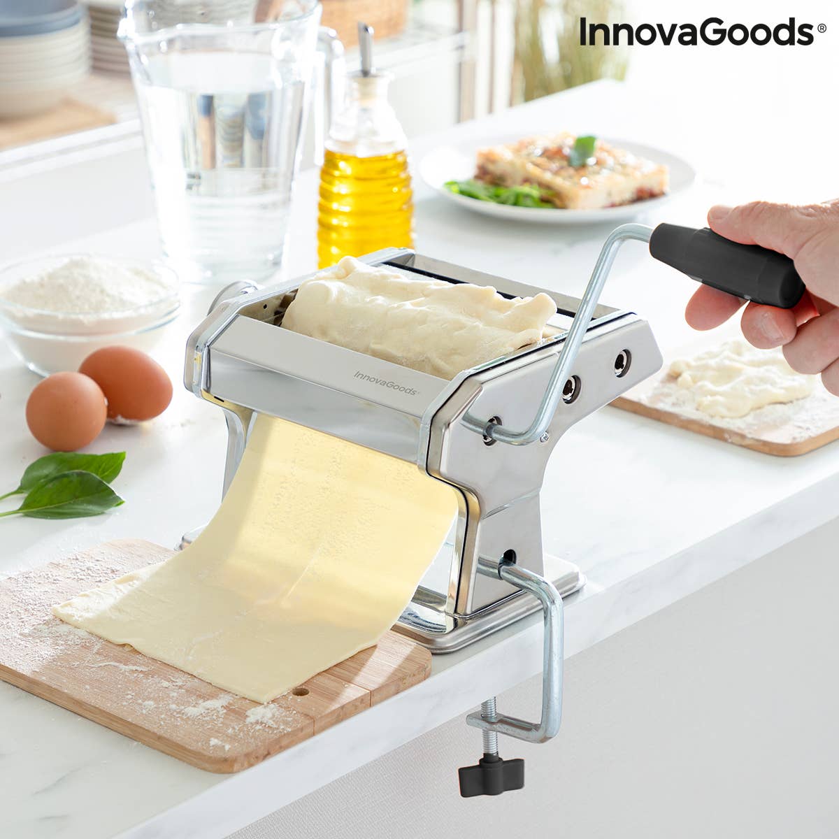 InnovaGoods - Wholesale Kitchen Appliance - InnovaGoods Recipe Fresh Pasta Maker2
