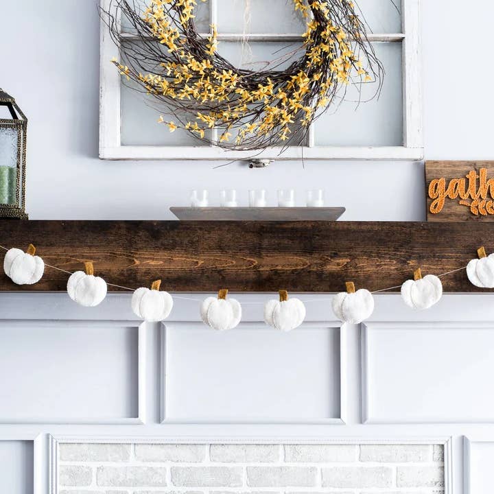 Nivas - Wholesale Bunting/Garland - Pumpkin Garland / Fall Home Decor / Thanksgiving Decor