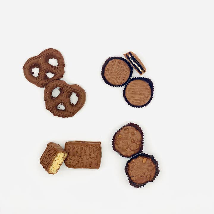 Marilyn & Louise Confections - Wholesale Chocolate Covered Sweets - Chocolate Snacks Intro Program 96ct1