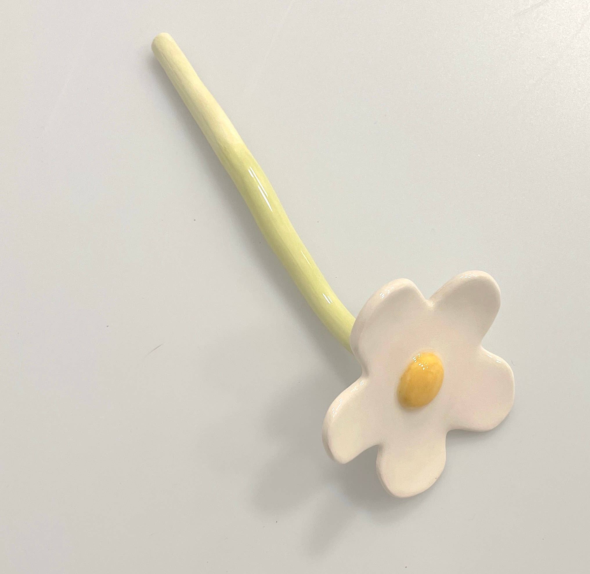 Pipa and Happy - Wholesale Artificial Flowers - Ceramic Daisy – Handmade Decorative Flower Stem6