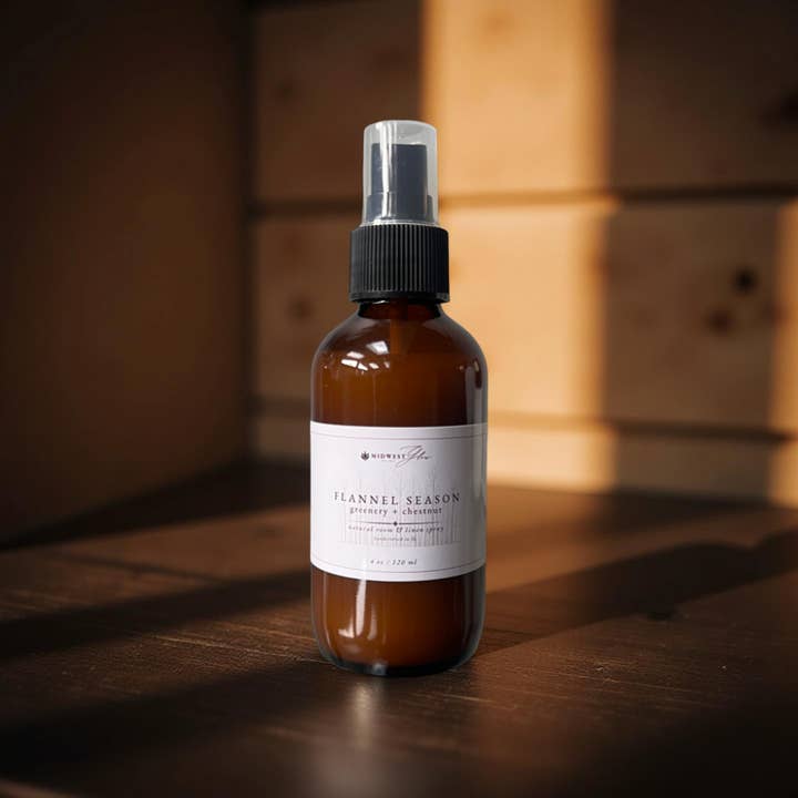 Midwest Glow - Wholesale Room & Linen Spray - Flannel Season Room Spray