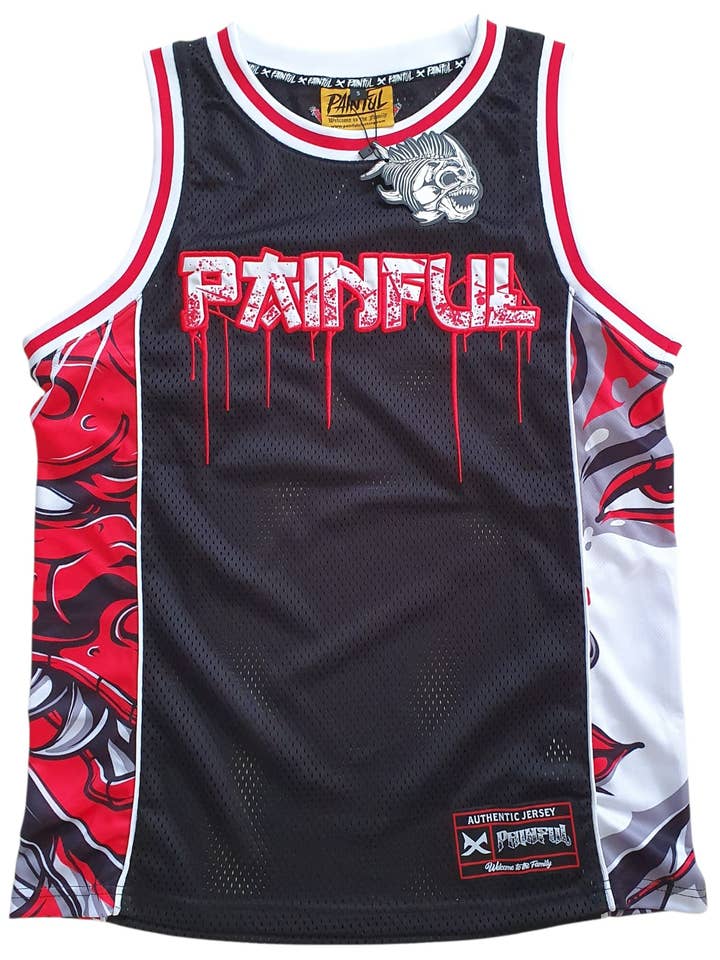 Basketball-Dualität Tanktop für den Großhandel von Painful Clothing