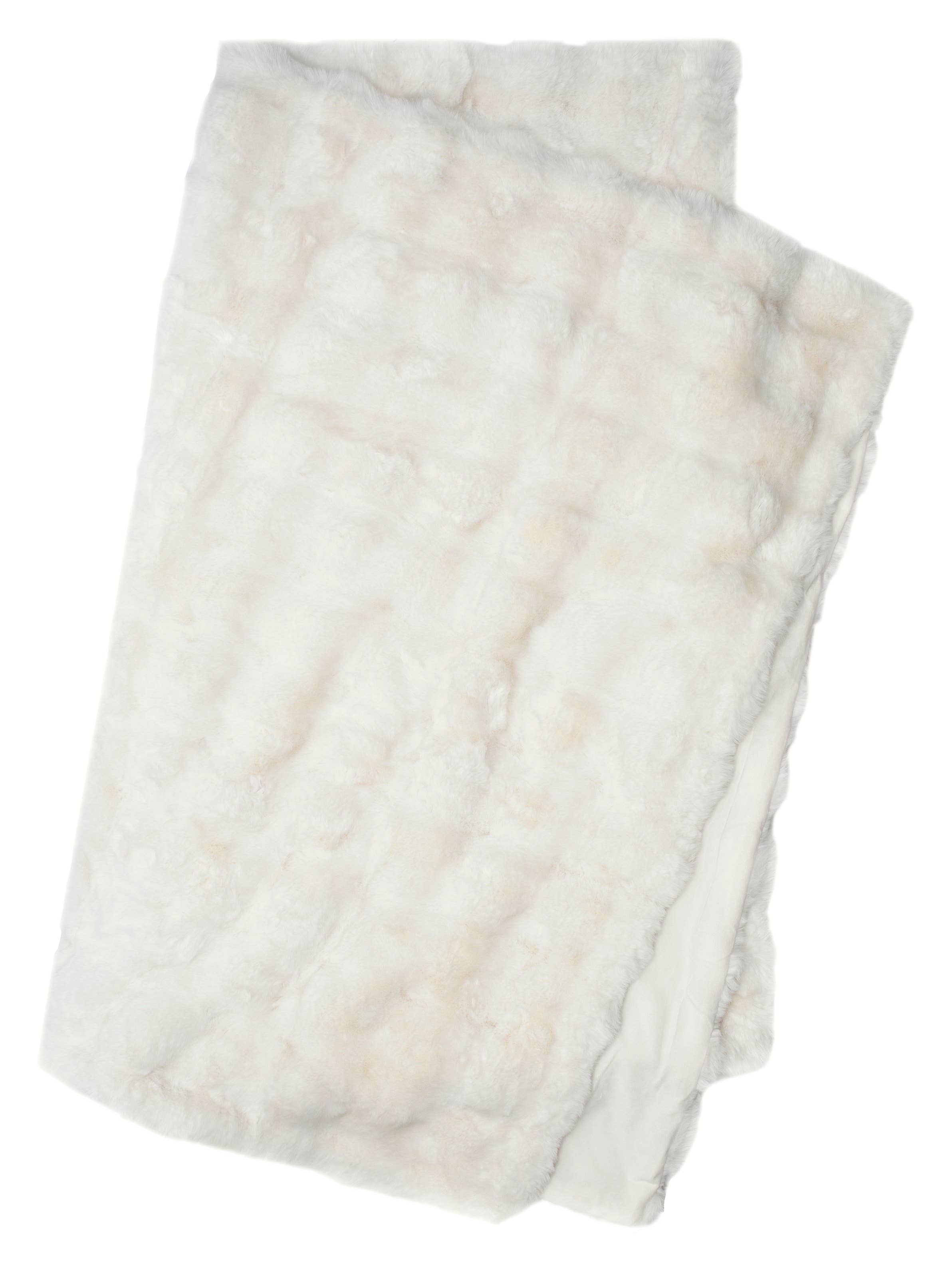Skinnwille Home - Wholesale Throw Blanket - Misty Blanket/bedspread L - Ivory2