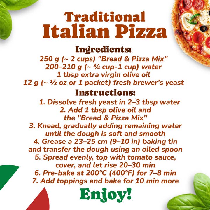 Food To Live – wholesale Bread mix – La Grande Ruota Gluten Free Mix For Bread and Pizza – Dairy Free, Non-GMO, Vegan6