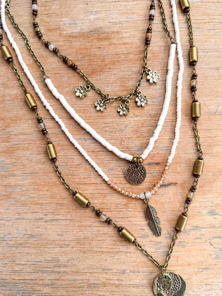 Collier Odessa - Ivoire pour la vente par Dylan Designs