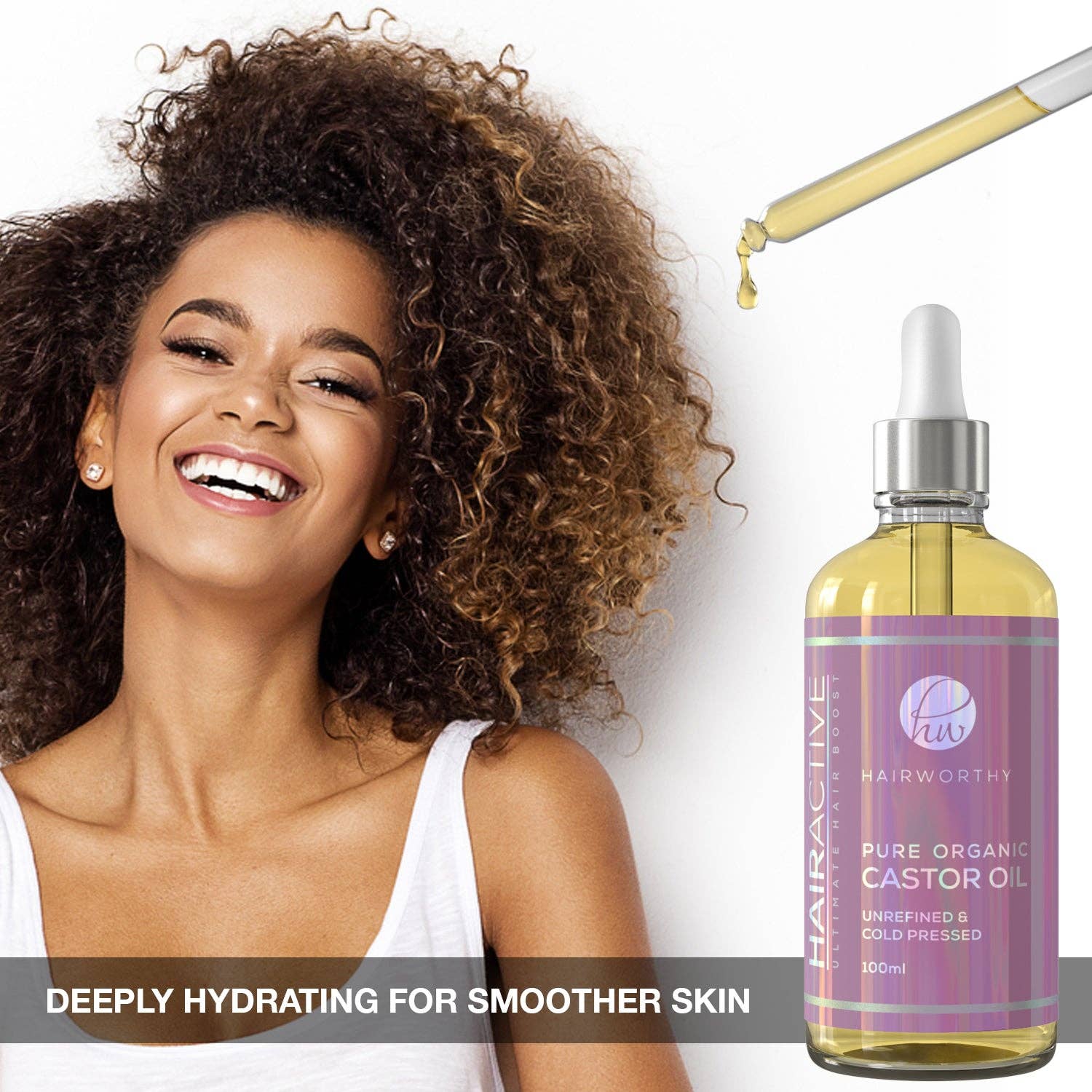 Hairworthy - Vendita all'ingrosso Oli per capelli - Olio di ricino hairactive6