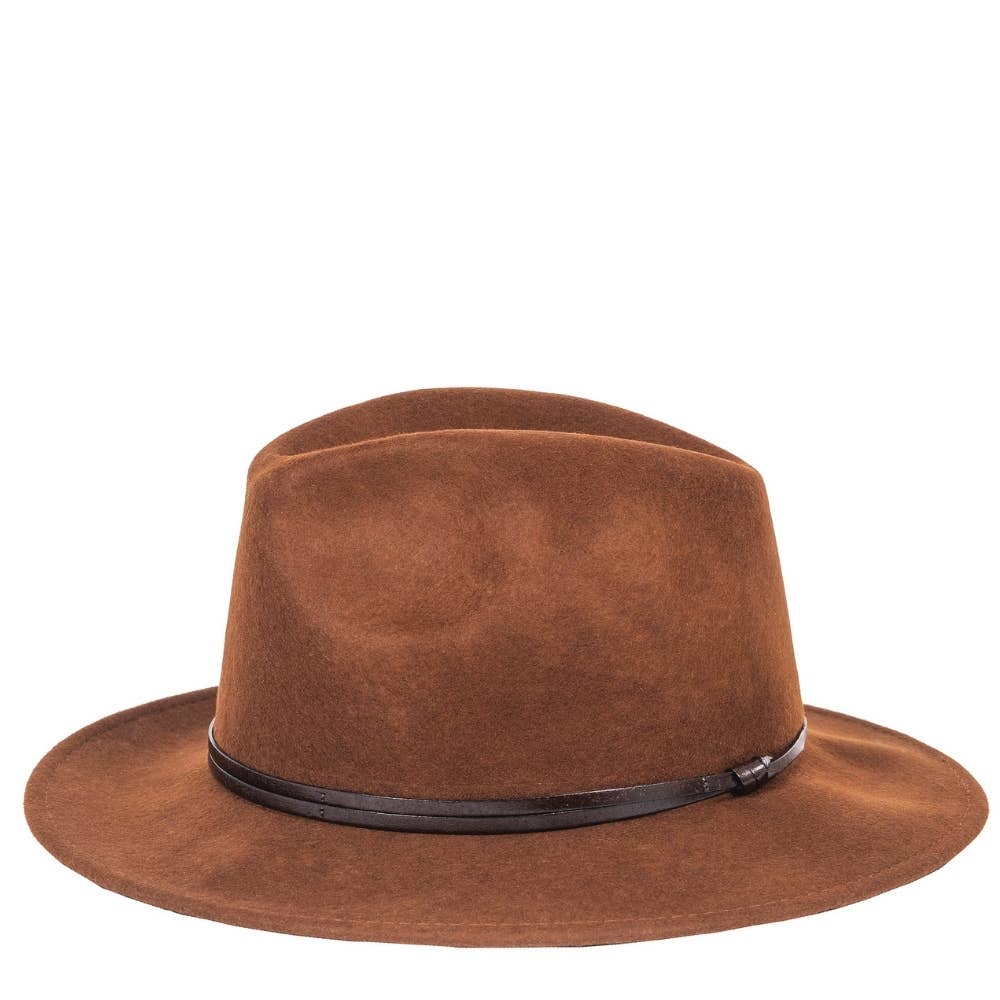 TRAVAUX EN COURS... - Wholesale Fedora - Women's - FELT HAT - leather band, sewn brim22