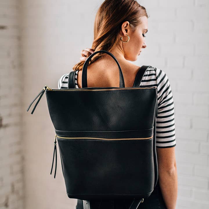 LIZ RIDEN - Wholesale Backpack - Women's - Backpack-Black