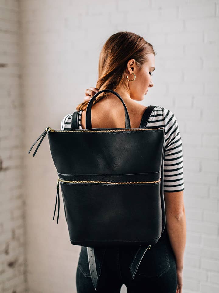 Backpack-Black for wholesale by LIZ RIDEN