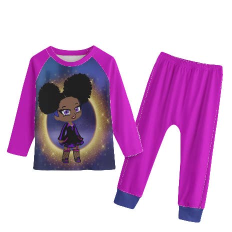 Ensemble polaire tricoté Fro-Puff pour enfant pour la vente par TFC&H Co.