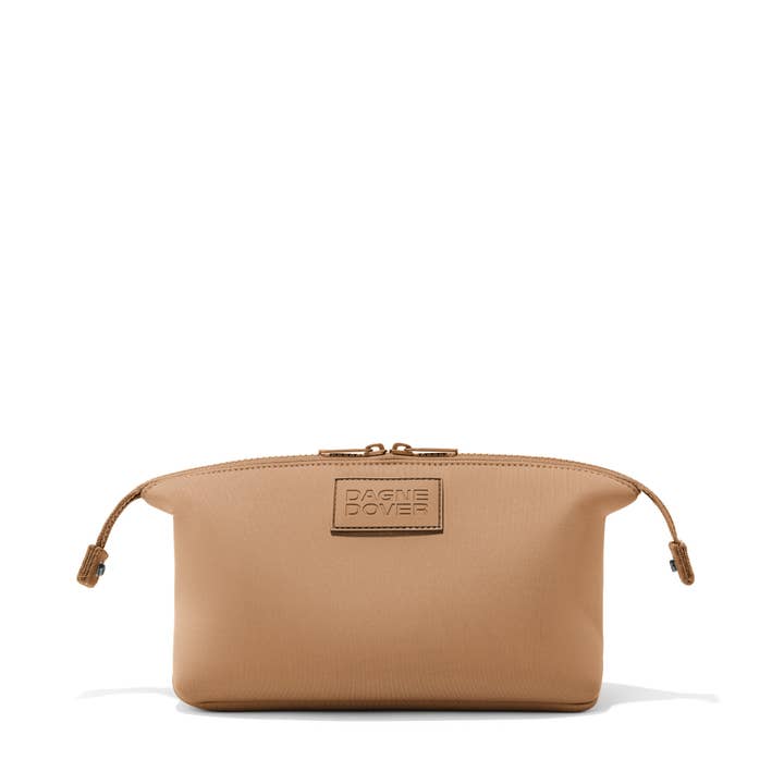 Dagne Dover - Wholesale Toiletry Bag - Women's - Hunter Toiletry Bag in Camel, Large