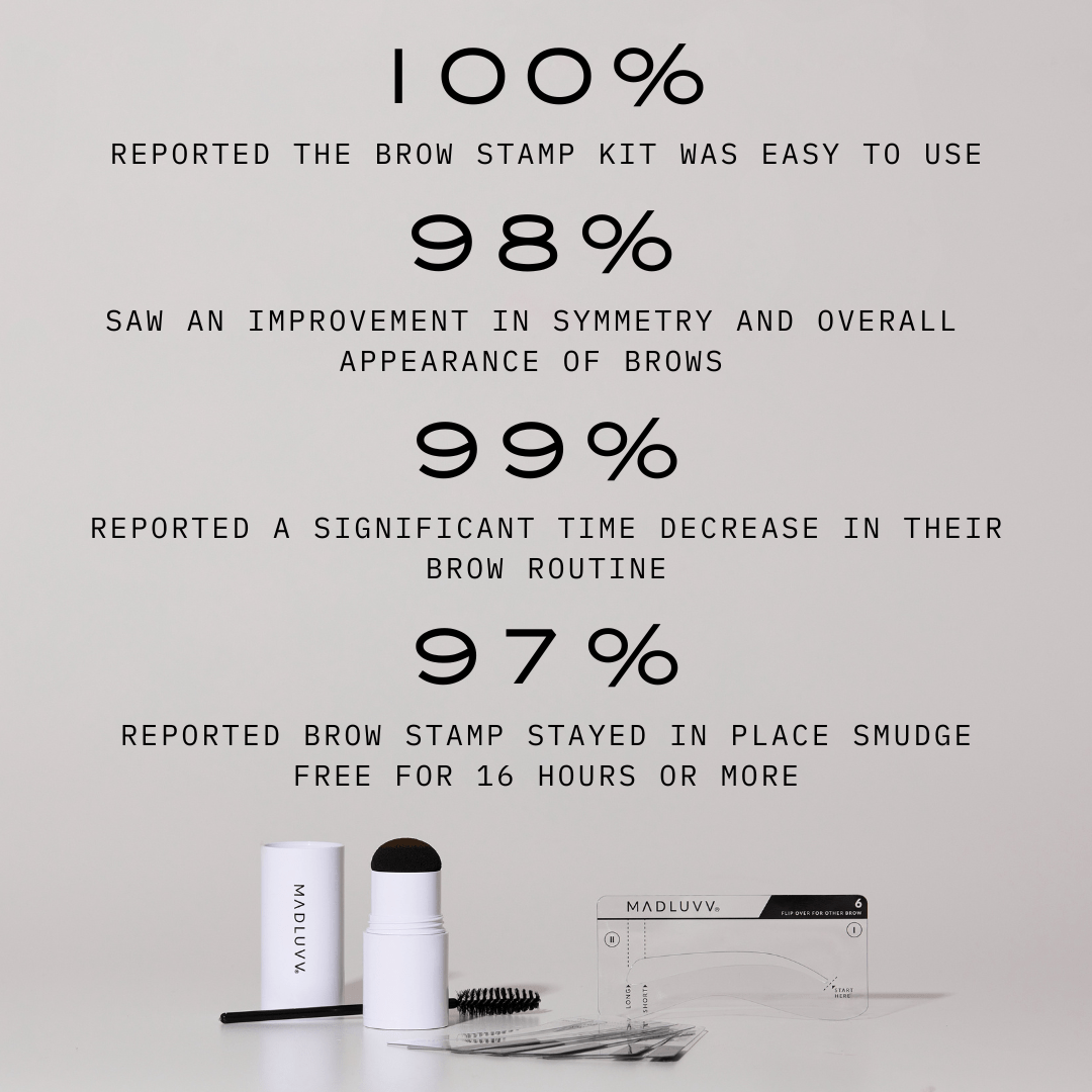 Madluvv – Lápis de sobrancelha por atacado – Kit Stamp™ Castanho Escuro10