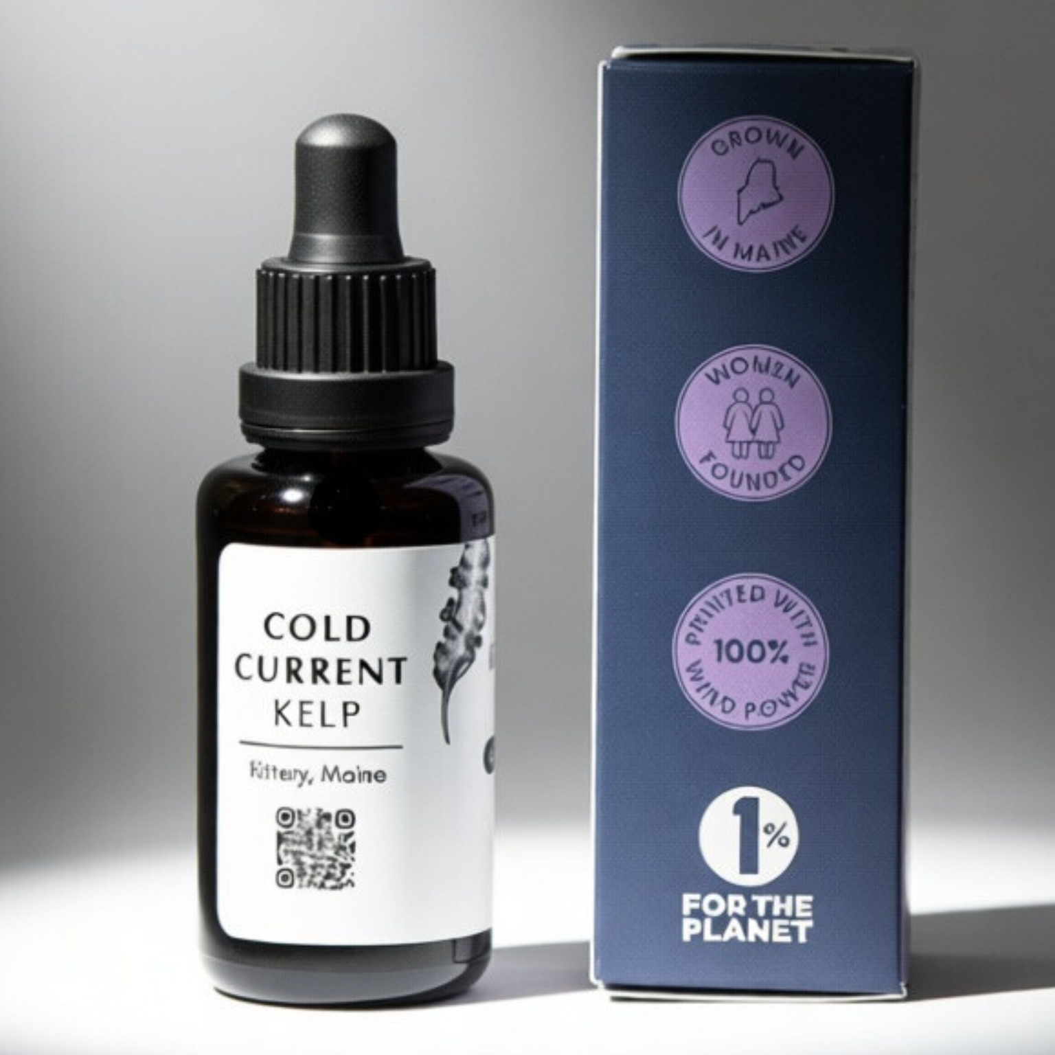 Cold Current Kelp - Wholesale Facial Oil - KelpGlow® Facial Oil (Coastal Lavender) - 1 fl oz (30ml)1