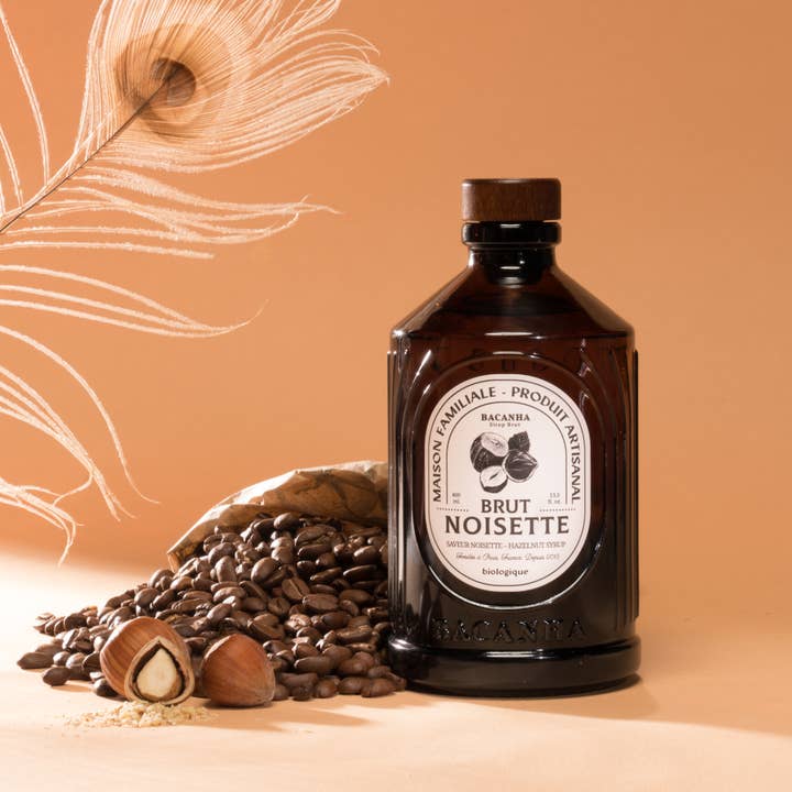 Bacanha – wholesale Smaksatt sirap – Organisk rå hasselnöt sirap - 400 ml2