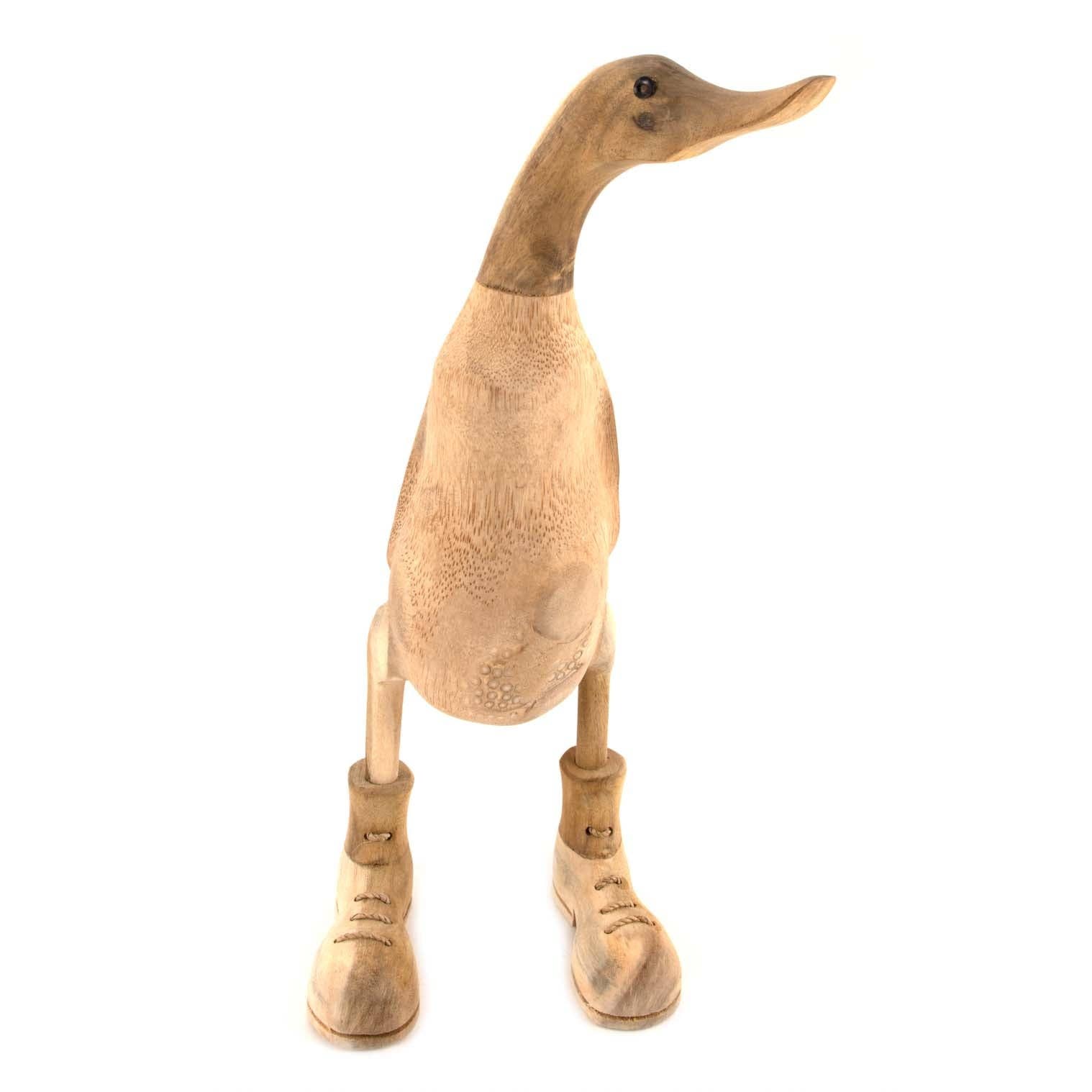 Siesta – Engroshandel Pyntefigur – Naturlig bambusand med snørestøvler1