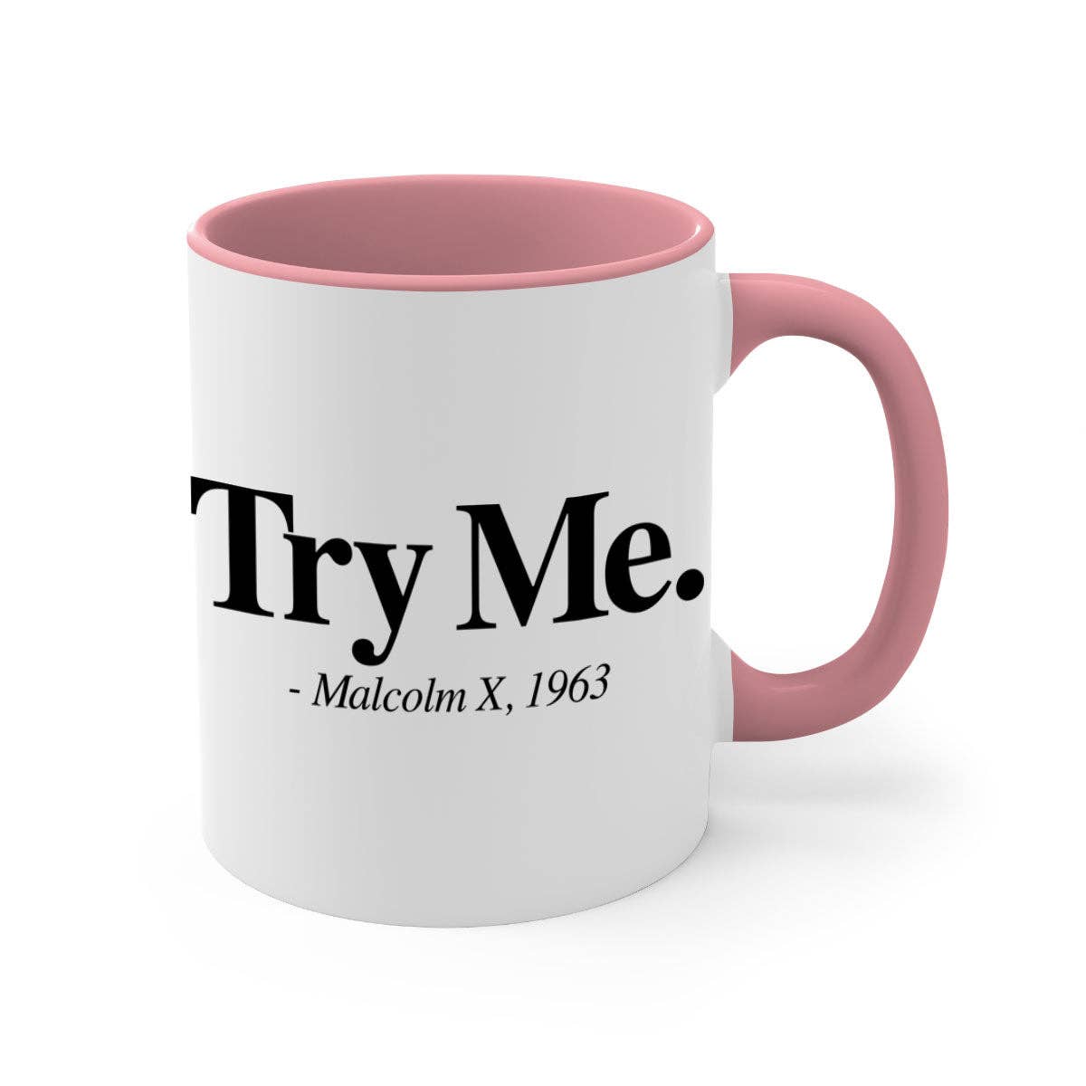 Mugs R Us – Engroshandel Kaffekrus – prøv mig malcolm x 16 #- sorte ord - Sætninger-krus /kaffekop12
