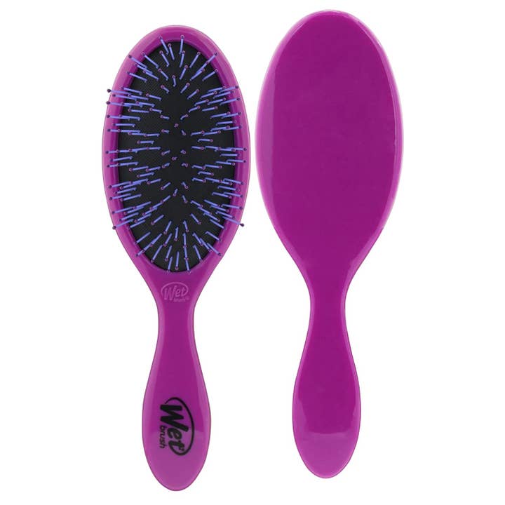Brosse Démêlante Wet Brush Custom Care pour Cheveux Épais Violette pour la vente par Beauty Goddess