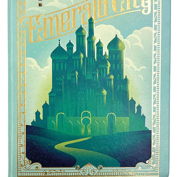 Insight Editions - #1 Pop Culture Publisher - Wholesale Journal/Diary - Wicked: Emerald City Journal with Ribbon Charm1