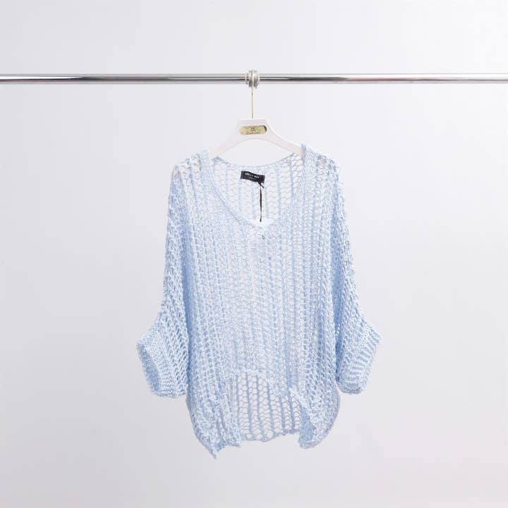 Cecile Wang - Wholesale Knit Sweater - Women's - MT8013-2 crochet knit sweater