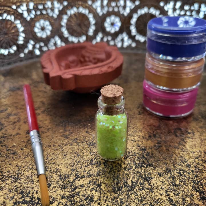 Ax & Nush - Wholesale DIY craft kit - Decorate Your Own Clay Diya Candle Holder3