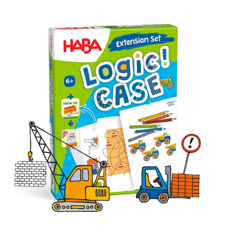 HABA USA - Wholesale Brain Game - Kids - Logic! Expansion Set 6+ - Construction Logic Game for Kids