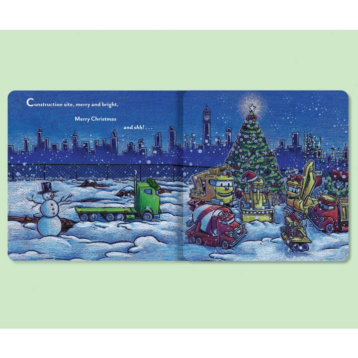 Chronicle Books - Wholesale Preschool Book (3-5) - Construction Site: Merry and Bright8