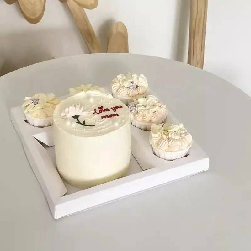 Elegant Design Supply - Wholesale Cake Stand - Tall Transparent Bento Box (5 pcs / set)5