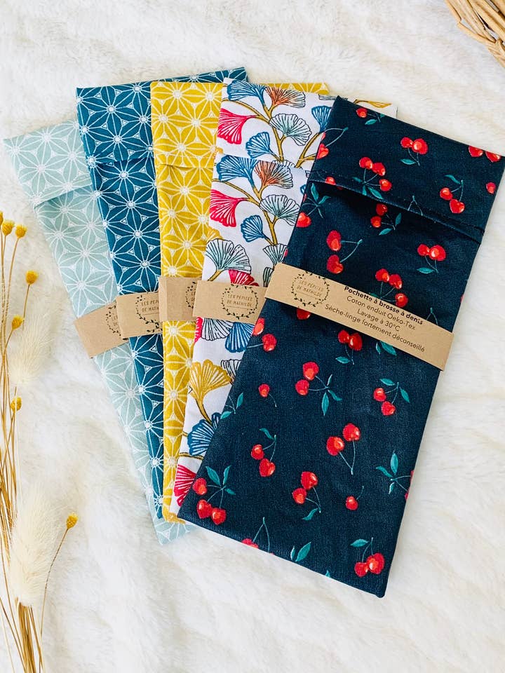 Zahnbürsten-Etui für Reisen für den Großhandel von Les pépites de Mathilde