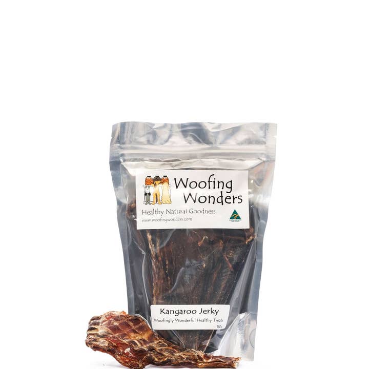 Woofing Wonders - Wholesale Pet treats – Dog - Kangaroo Jerky